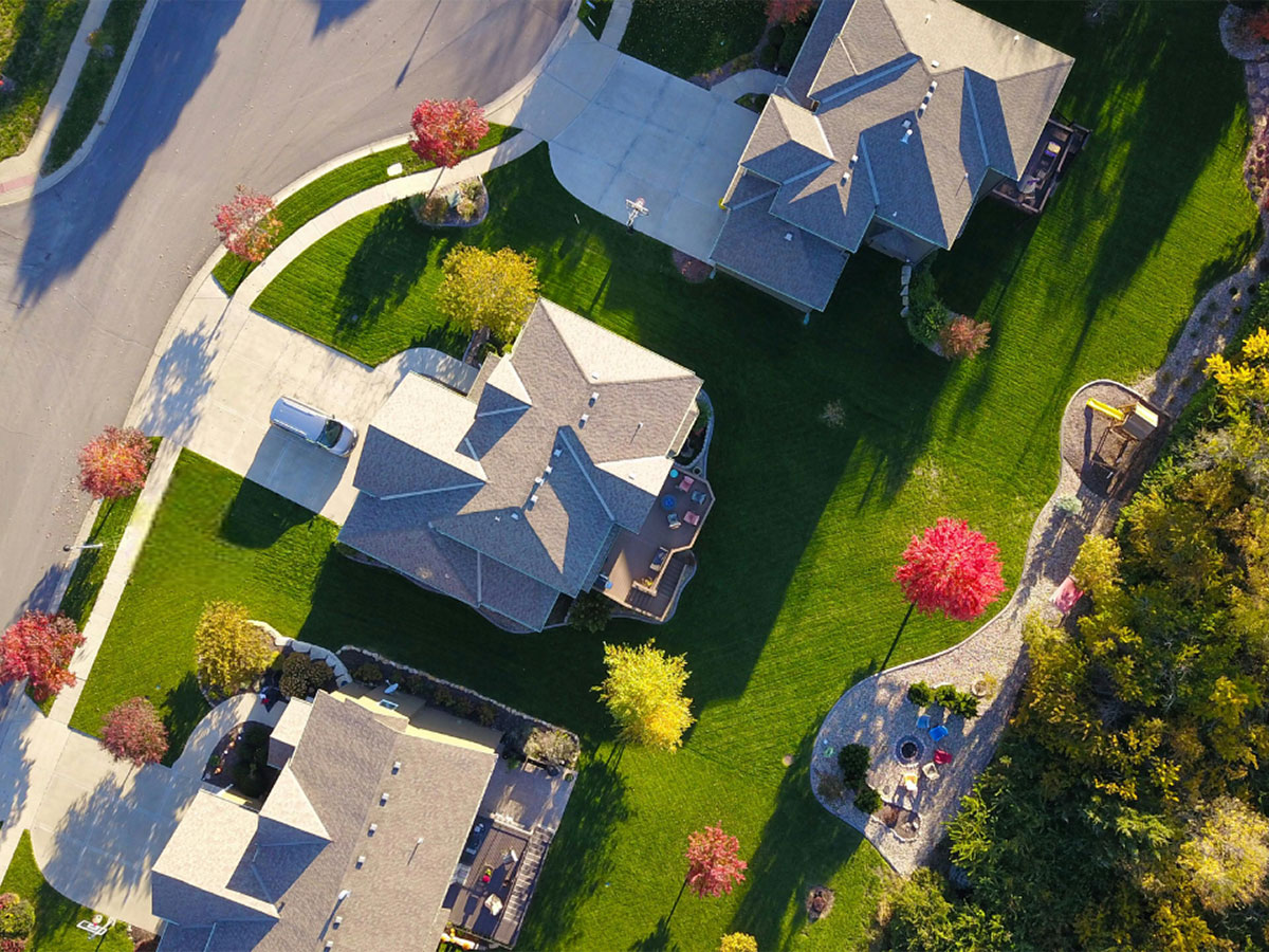 suburban houses