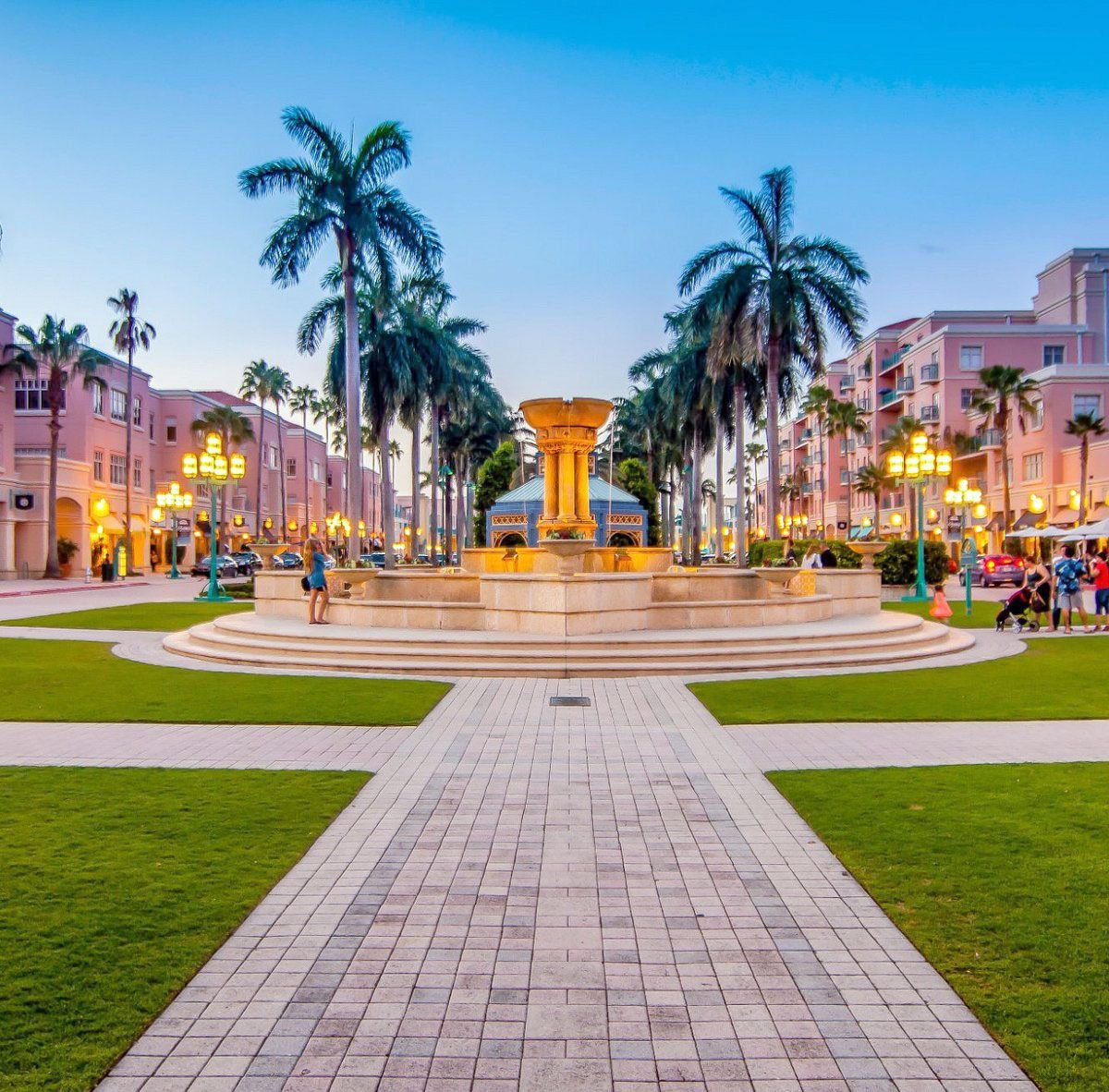 mizner park fountain boca raton